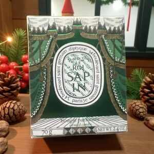 Diptyque LeRoi Sapin scented candle (the festive fir, NIB)